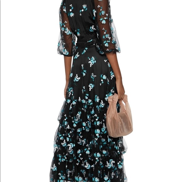 Diane von Furstenberg tiered embroidered dress - Picture 5 of 8